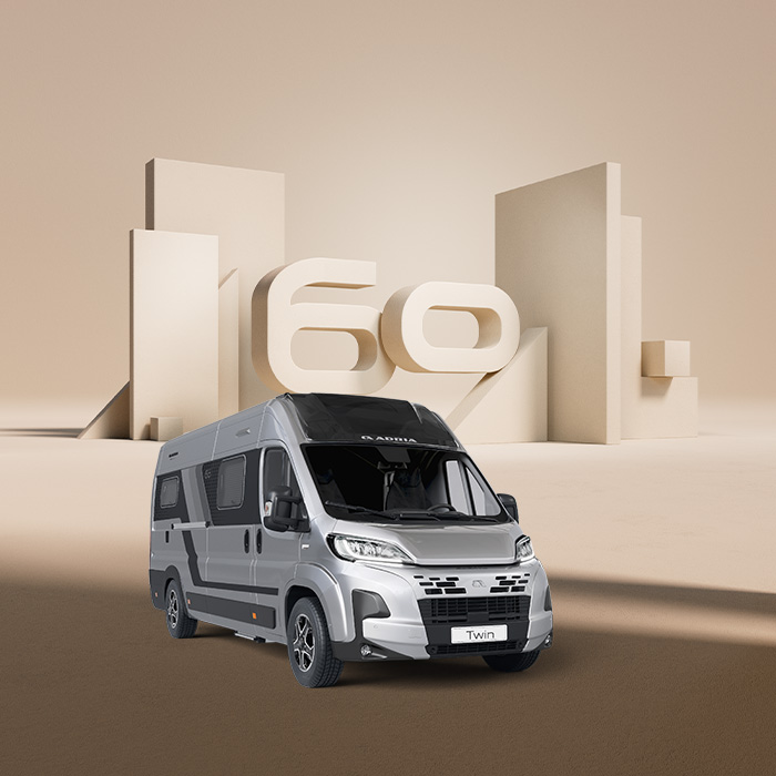 Adria Twin 60 years