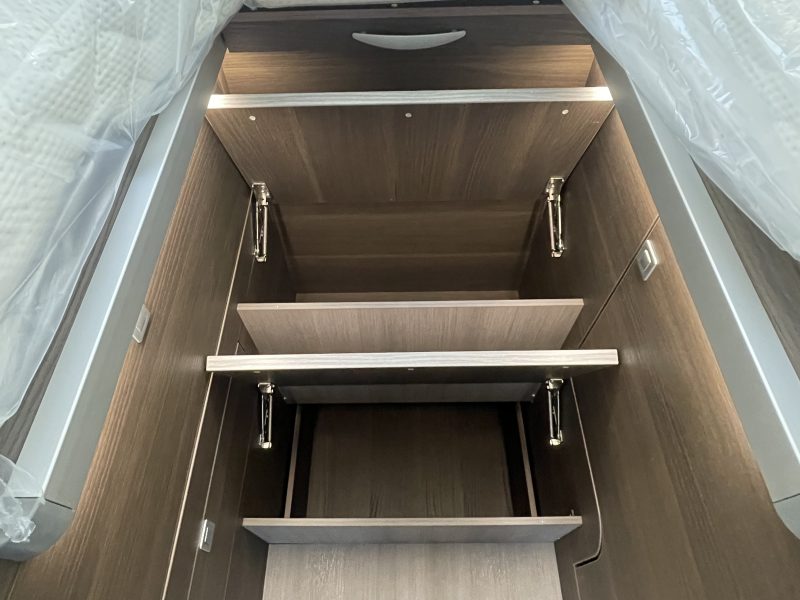 Swift Bolero smart storage spaces