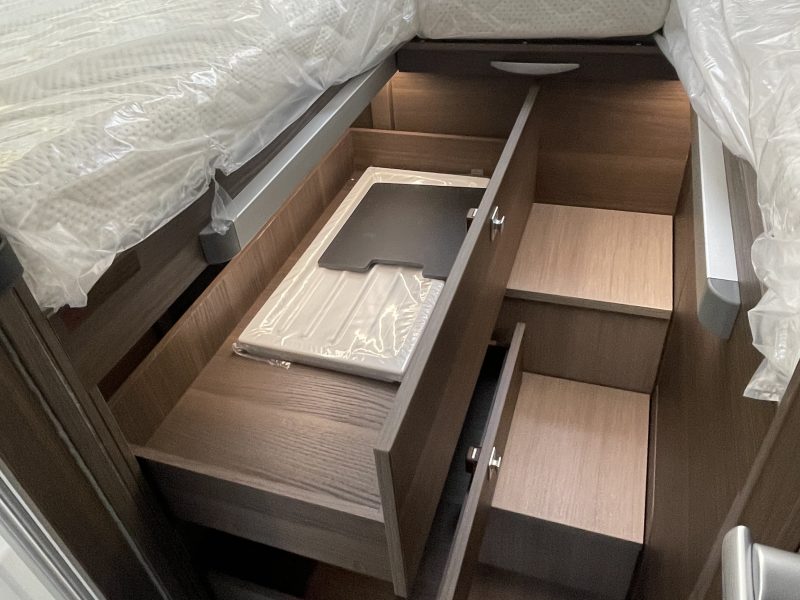 Swift Bolero smart storage spaces