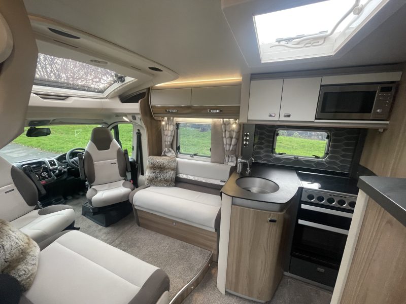 Swift Bolero motorhome space