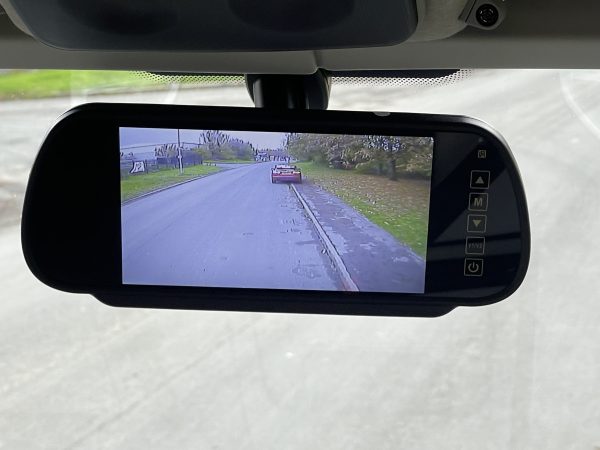Swift Bolero rear view camera